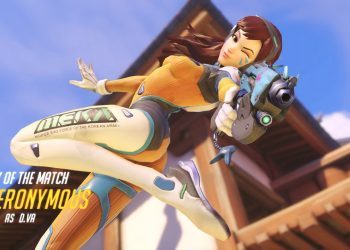 Overwatch Highlight: D.va 5-man Competitive Self-Destruct