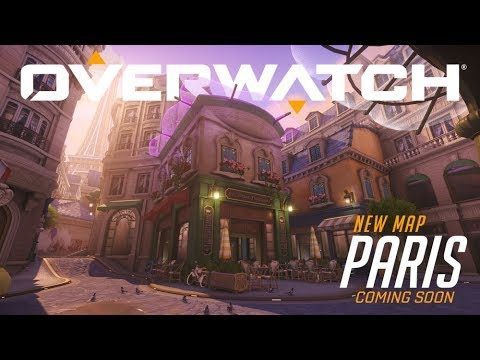 Overwatch: NEW MAP!!! Paris Gamplay