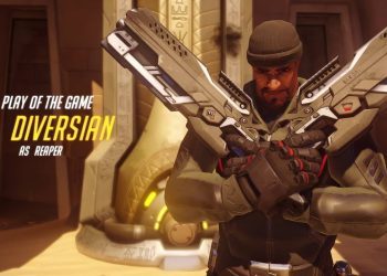 Overwatch Play of the Game with Reaper Temple of Anubis