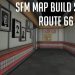 Overwatch SFM Map Build-Ep.6 [Route 66 diner]