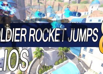 Overwatch: Soldier 76 Helix Rocket Jumps #8 - Ilios