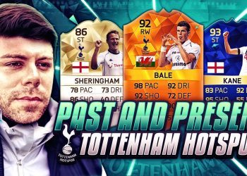 PAST AND PRESENT TOTTENHAM HOTSPUR SQUAD BUILDER - FIFA 16 Ultimate Team - MOTM BALE
