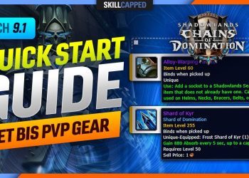 PATCH 9.1 QUICK START GUIDE (DO THIS FOR BiS PvP GEAR)