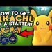 POKEMON GO CHEAT -  START WITH PIKACHU!