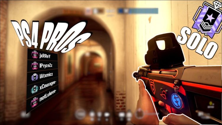 Playing VS PS4 Competitive Players - Rainbow Six Siege