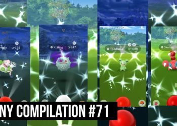 Pokemon GO Shiny Compilation #71