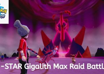 Pokemon Sword 5-Stars Max Raid Battle - Gigalith