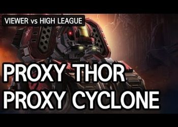 Proxy Thor vs Proxy Cyclone, who would win? l StarCraft 2: Legacy of the Void l Crank