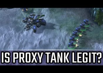 Proxy tank all in is legit? l StarCraft 2: Legacy of the Void Ladder l Crank