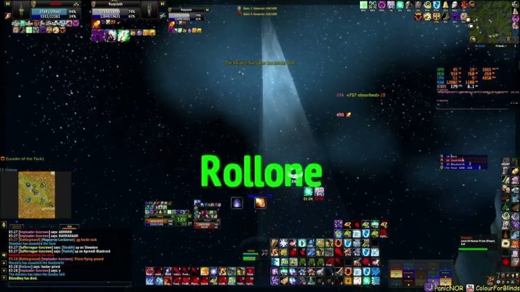 Pusycloth: Fly Hack Priest on AB (WoW 3.3.5a)