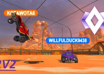 QUEUEING UP WITH (Kotawota6) 2V2 (4K 60FPS) GAMEPLAY CHAMP 1#SQUISHYMUFFINS#ROCKETLEAGUE