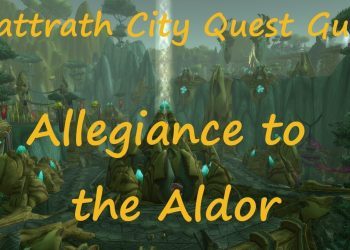 [Quest 10551] - Allegiance to the Aldor {Narration}