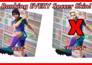 RANKING Every Soccer Skin! *ALL Skins* | Fortnite Battle Royale