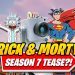 RICK & MORTY In Fortnite Chapter 2 Season 7! (ALL Fortnite Teasers EXPLAINED #Shorts)