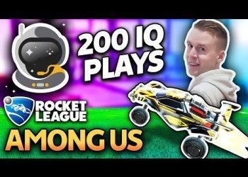 ROCKET LEAGUE AMONG US WITH SSG IS HILARIOUS