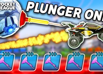 ROCKET LEAGUE, BUT EVERYONE GETS PLUNGER
