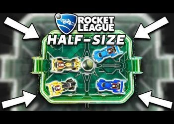 ROCKET LEAGUE, BUT IT'S HALF THE SIZE