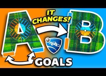ROCKET LEAGUE, BUT THE FIELD TRANSFORMS FROM A TO Z