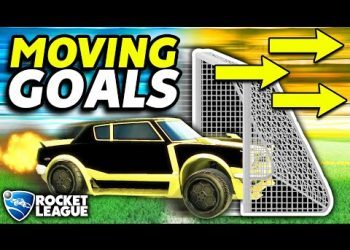 ROCKET LEAGUE, BUT THE GOALS CAN MOVE