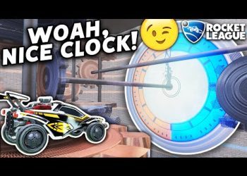 ROCKET LEAGUE, BUT WE'RE INSIDE A GIANT CLOCK