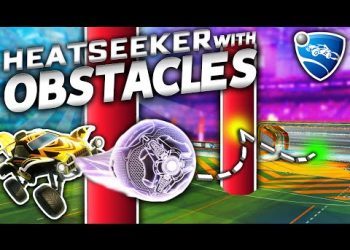 ROCKET LEAGUE HEATSEEKER WITH OBSTACLES IS INSANE
