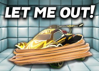 ROCKET LEAGUE IN A CONFINED SPACE IS SCARY
