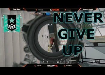 Rainbow Six Siege: NEVER GIVE UP! - (R6S PS4 Gameplay)