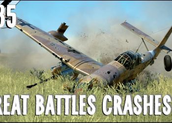 Realistic Crashes, Takedowns, Collisions & More! V85 | IL-2 Sturmovik Flight Simulator Crashes