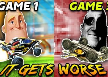Rocket League 1v1, but every game my controls get WORSE