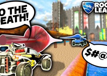 Rocket League JOUSTING is HILARIOUS!