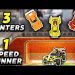 Rocket League Speedrunner VS 3 Hunters