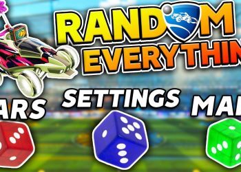 Rocket League, but EVERYTHING is RANDOMIZED (Funny Results)