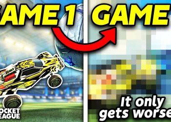 Rocket League, but every game gets MORE PIXELATED