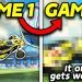 Rocket League, but every game gets MORE PIXELATED