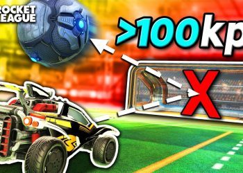 Rocket League, but only EXTREMELY FAST goals can go in