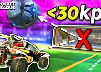 Rocket League, but only VERY SLOW goals can go in