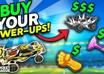 Rocket League, but you have to BUY YOUR ITEMS