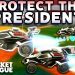 Rocket League, but you have to PROTECT THE PRESIDENT