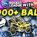 Rocket League with 1000+ balls: Is it playable?