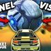 Rocket League with ACTUAL tunnel vision is TRIPPY