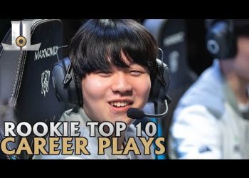 Rookie Top 10 Career Plays | Lol esports
