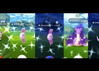 SHINY ALOMOMOLA AND PINK/PURPLE SHINIES FOR VALENTINE'S DAY!!! - Pokemon GO Shiny Compilation #223