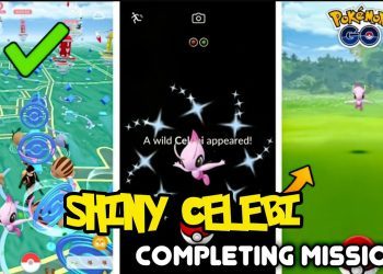 SHINY CELEBI SPECIAL RESEARCH | COMPLETING MISSON | POKEMON GO