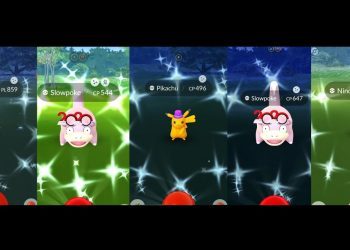 SHINY NEW YEARS SLOWPOKE AND PIKACHU! - Pokemon GO Shiny Compilation #190