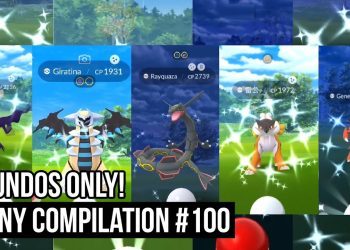 SHUNDOS ONLY! - Pokemon GO Shiny Compilation #100