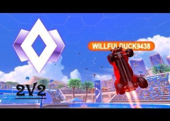 SOLO QUEIUING RANKED 2V2 ( 4K60FPS ) GAMEPLAY WHAT C1 LOOKS LIKE #SQUISHYMUFFINS#ROCKETLEAGUE