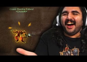Scarab Lord Esfand Takes on AQ20 | Esfand Best WoW Classic Moments