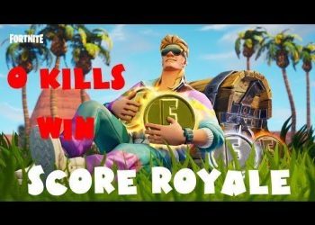 Score Royale Mode, Winning with No Kills, Just Hardcore Looting - Fortnite Battle Royale
