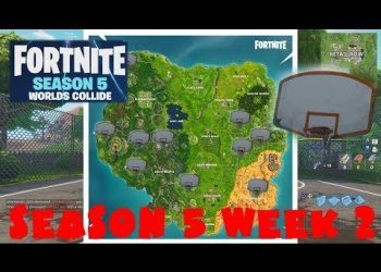 Score a Basket on Different Hoops Locations Guide - Fortnite Battle Royale Season 5 - Week 2