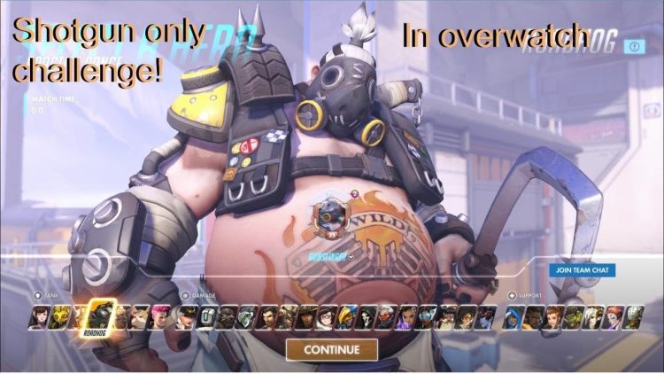 Shotgun Only Challenge In Overwatch!